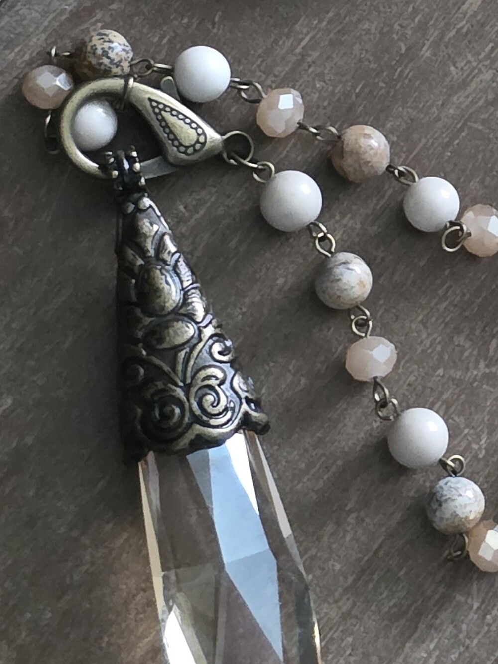 Beautiful Pendant Necklace, Fall Festival, Midieval Inspired. - Picture 3 of 5